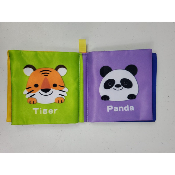 teytoy My First Soft Book Nontoxic Fabric Baby Cloth Books Early Education - Picture 10 of 10